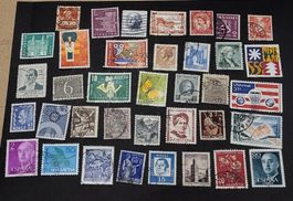Ganze Welt,  lot verschiedene Briefmarken