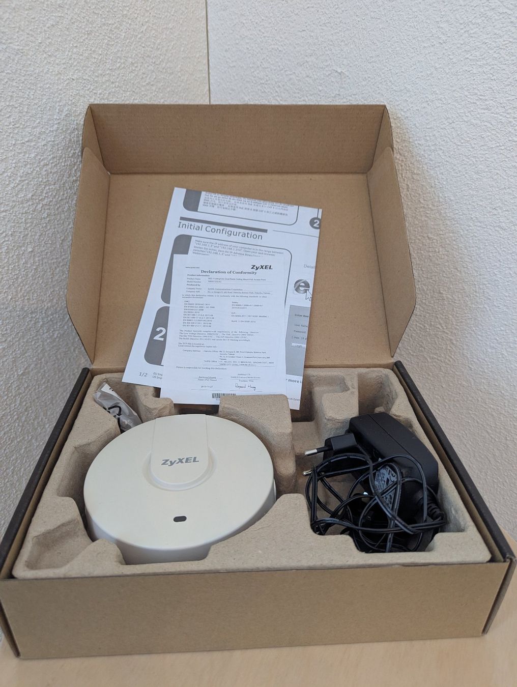 Zyxel WiFi: Zyxel NWA1123-AC WLAN Access Point – Usato da Zürich venduto da ric_5xyd
