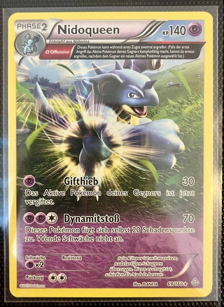 Pokémon Cartes à collectionner: Nidoqueen 69/160 - deutsch – Neuf (Voir description) à Abtwil SG par Doemiyoo