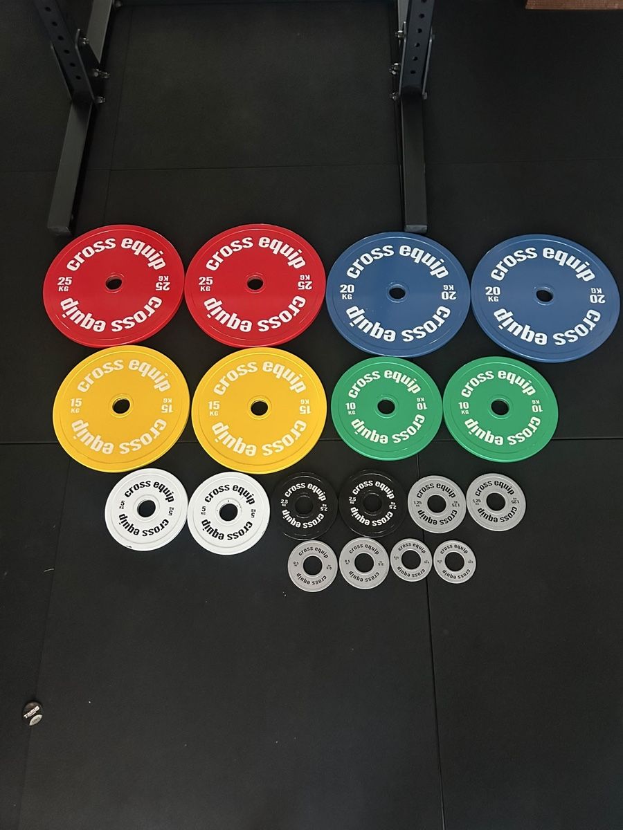 Poids & Haltères: Calibrated Powerlifting Plates Total 159 kg – D'occasion à Küsnacht ZH par kae_d72c