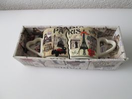 Mitbringsel von Paris- 2 Partnertassen "Paris"
