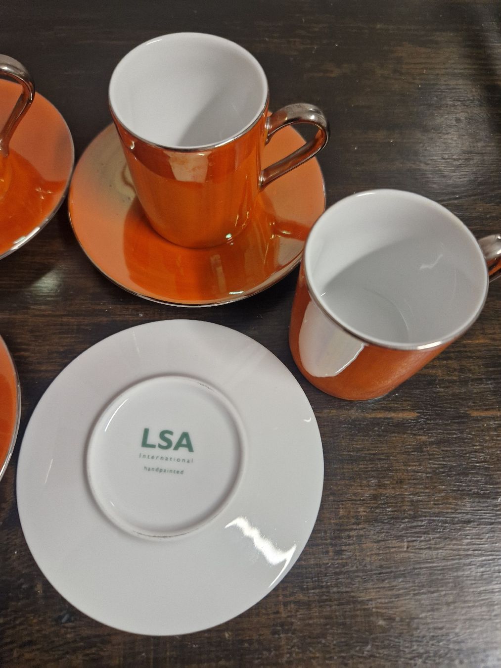 Set di piatti: Espressotassen mit Unterteller 8er Set von LSA – Nuovo (secondo la descrizione) da Küsnacht ZH venduto da 2011_ 8