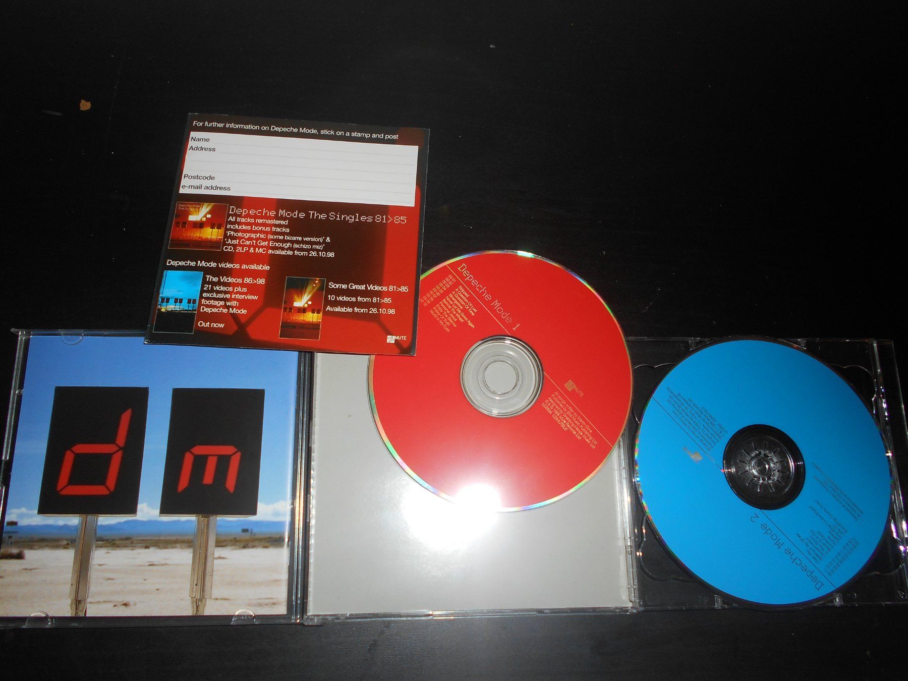 CD: Depeche Mode – The Singles 86-98 / 2 CDs – Usato da Aarberg venduto da witchhunter01 2