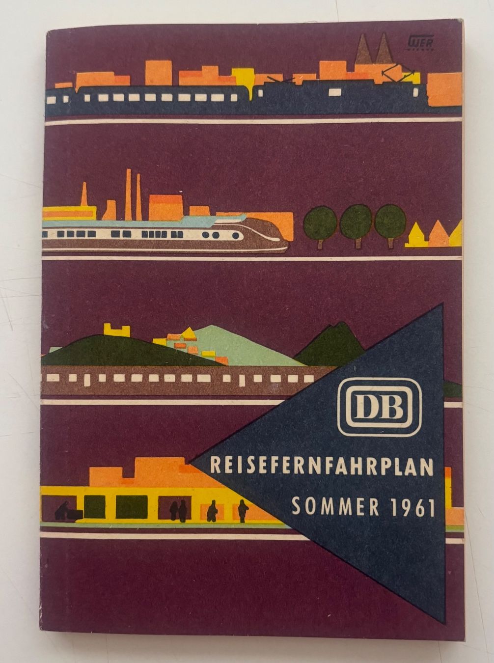 Bücher: DB Deutsche Bahn - Reisefernfahrplan Sommer 1961 – Gebraucht aus Neuchâtel von gefdeneuch