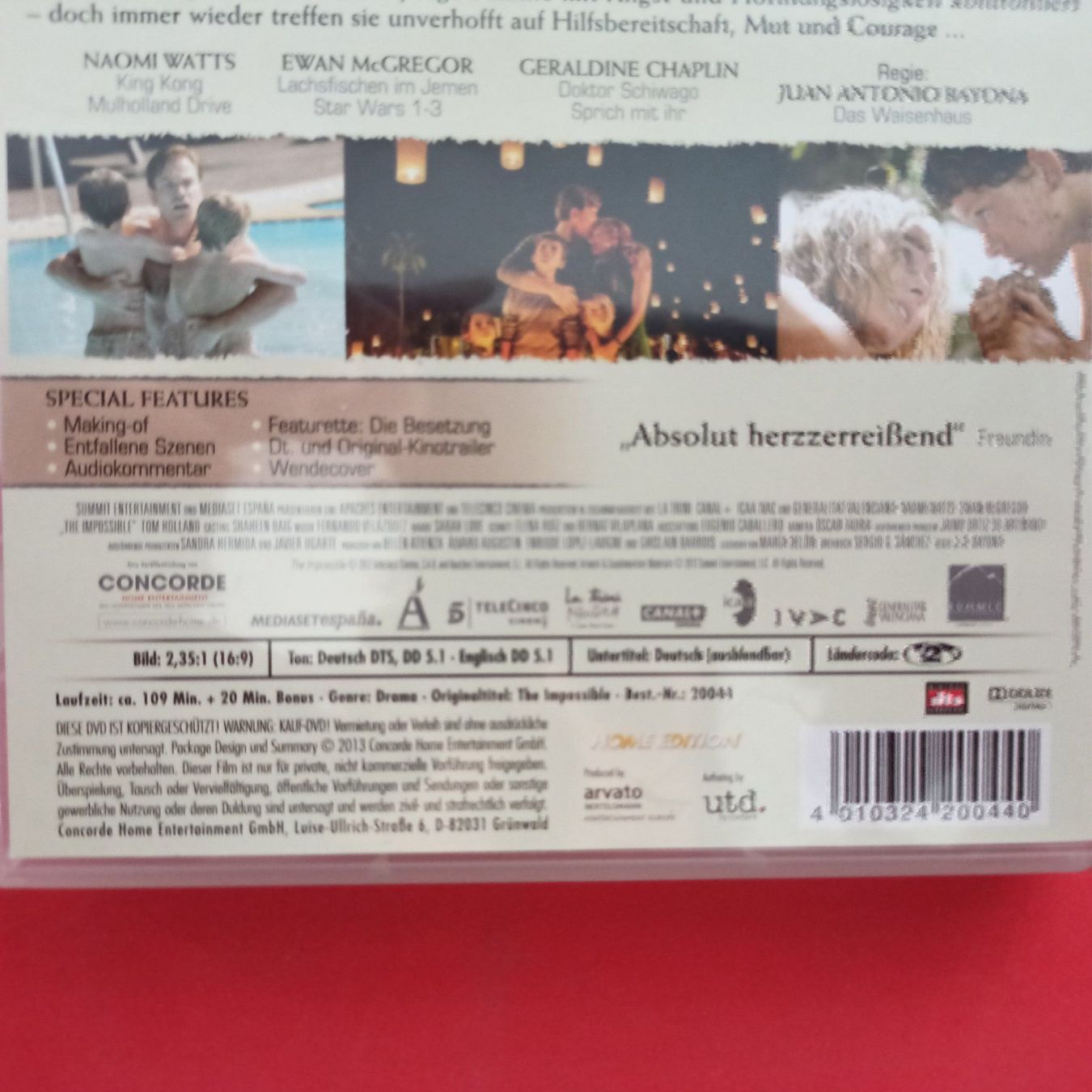 Tutti i DVDs: The Impossible – Usato da Dübendorf venduto da kb86_MOVIE 2
