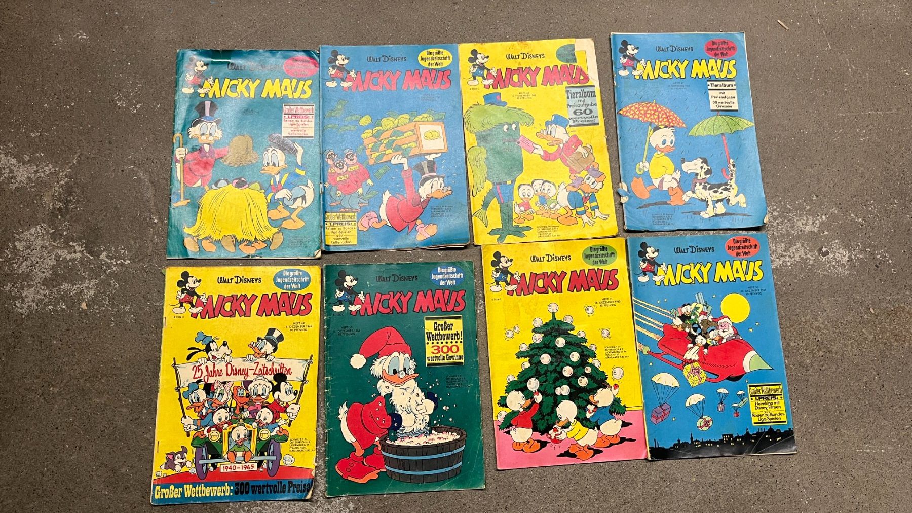 Comics: Micky Maus Hefte 1965, 40 Stück – Gebraucht aus Bern von daskannweg 3