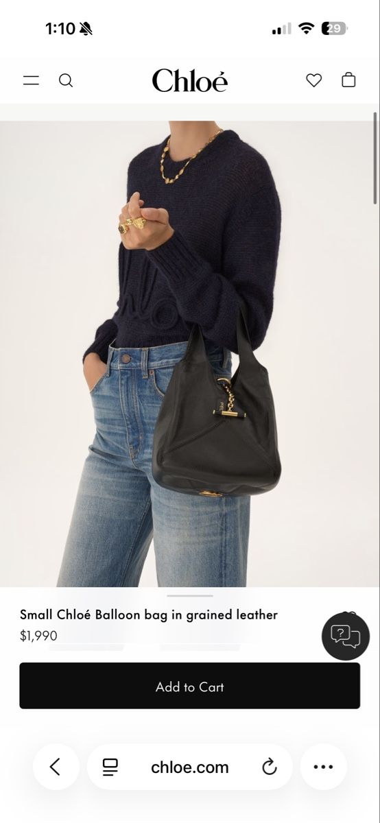 Chloé Borse da donna: Chloe’ balloon bag  – Usato da St. Gallen venduto da ott_f827 9