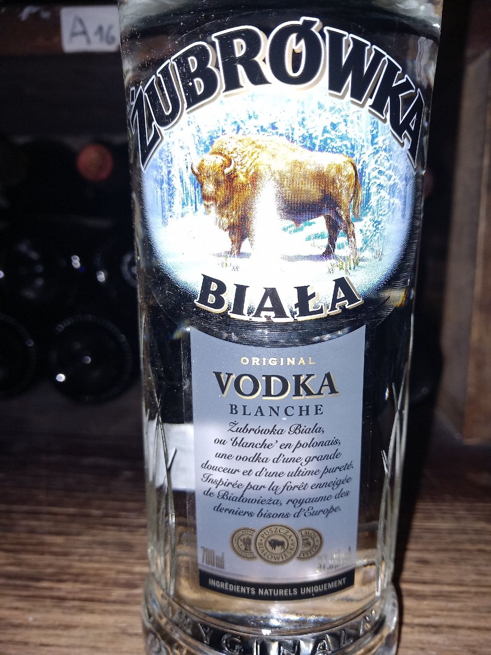 Spirituosen: vodka zubrowka biala – Neu und originalverpackt aus Le locle von juliensaran