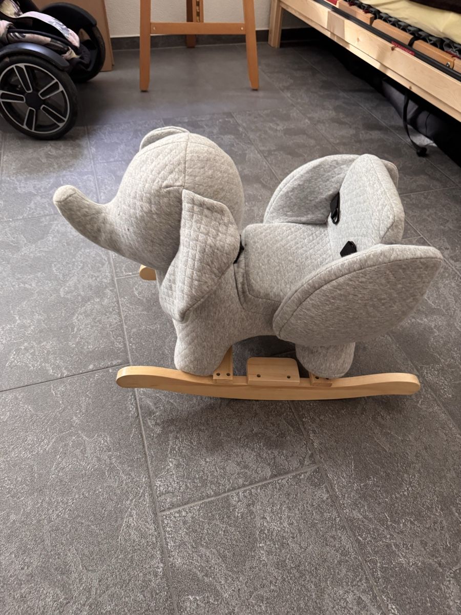 Altre altalene da giardino: Schaukeltier Elefant grau Holz – Usato da Nürensdorf venduto da mir_6bnz 1