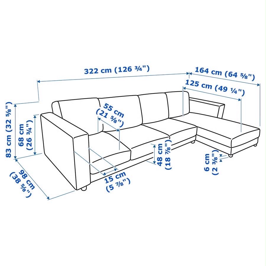 Sofas: Vimle 4 teilig – D'occasion à Wetzikon ZH par Eisi13 6