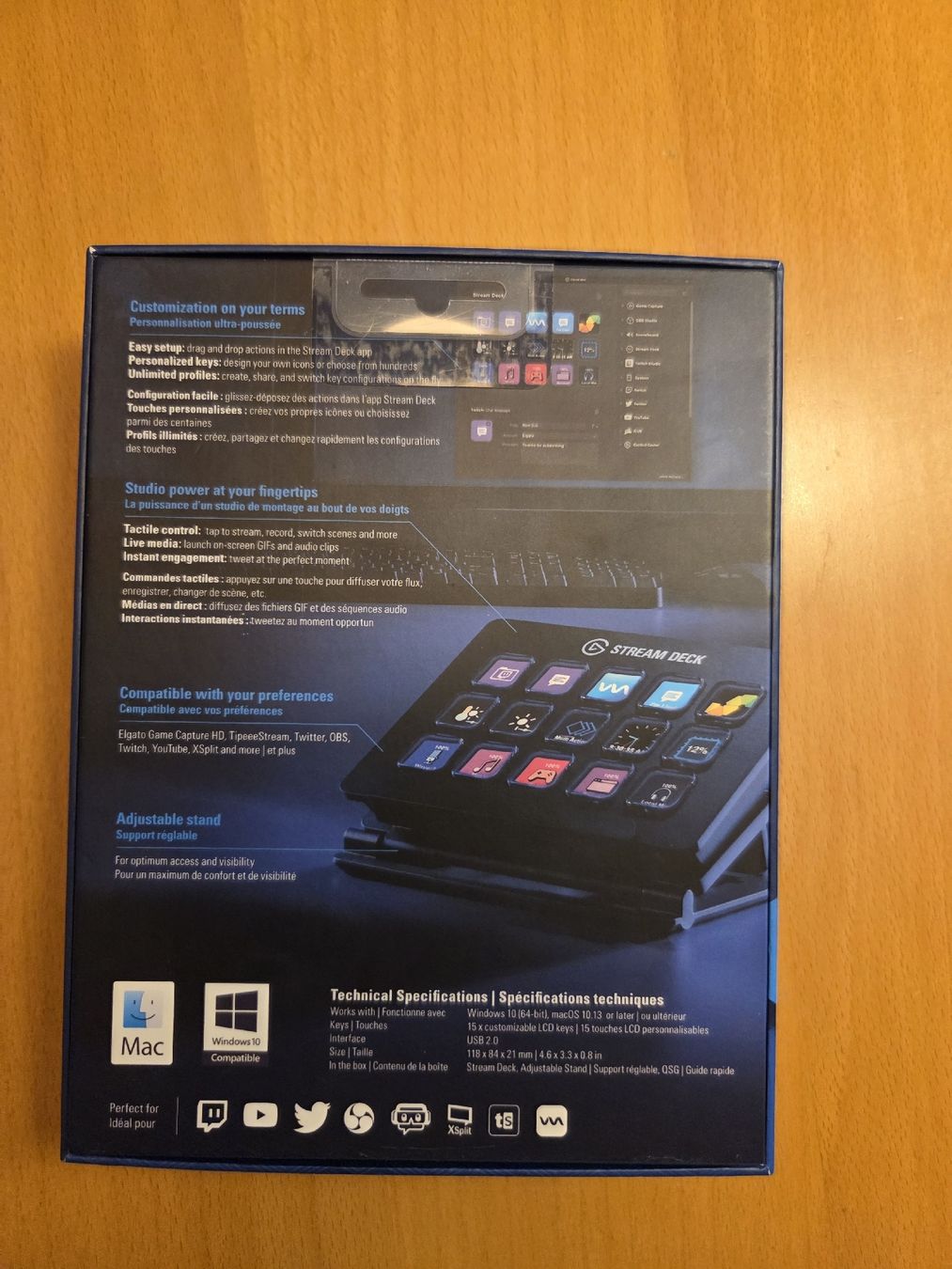 Multimediaplayer & Streamer: Stream deck – Neu (gemäss Beschreibung) aus Nyon von  3