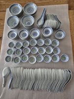 Chinesische Schalen & Löffel, 145 Teile Set,für Aperohäppche