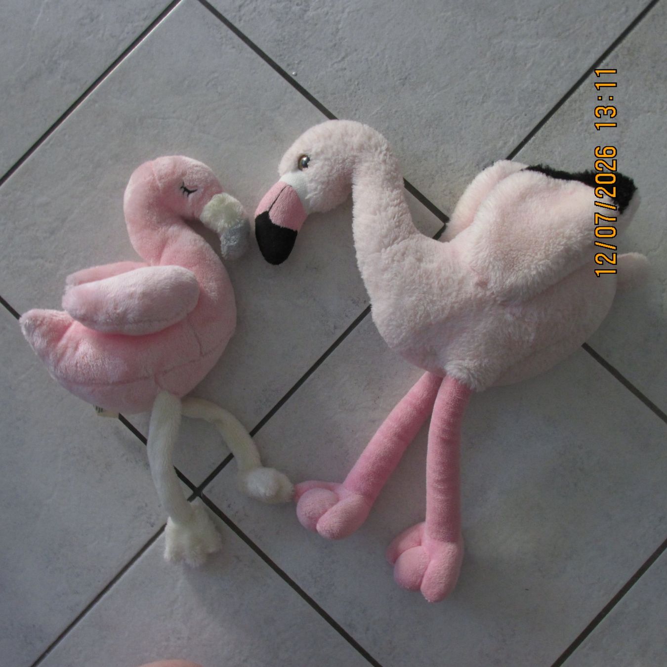 Giocattoli: Plüschtier Flamingos 2er Set – Usato da Galgenen venduto da Forflowers
