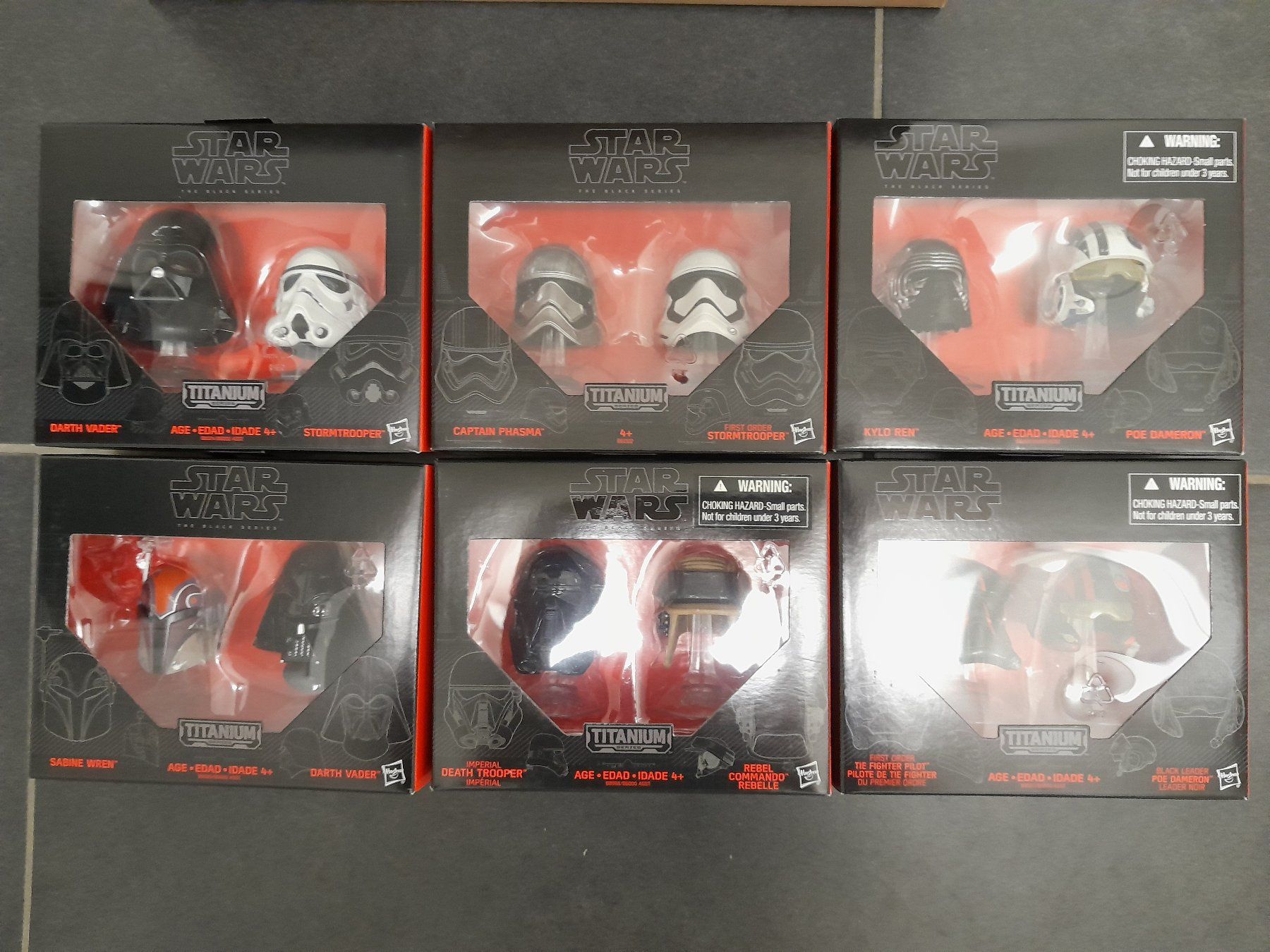 Star Wars Statuette: Star Wars Black Series Titanium Minihelme – Nuovo (secondo la descrizione) da Rüti ZH venduto da Alemanni