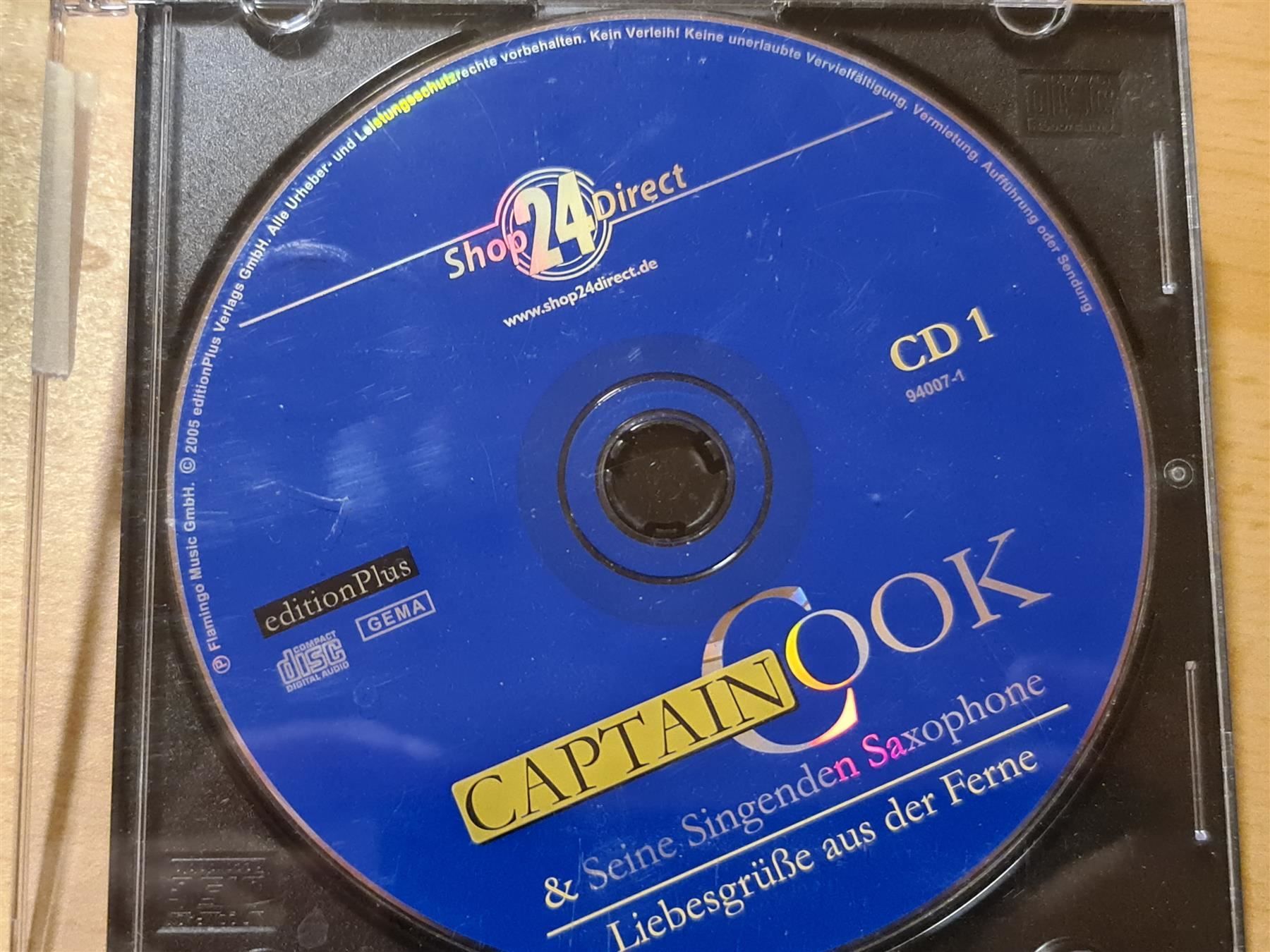 CD: Captain cook – Usato da Dintikon venduto da Vexi