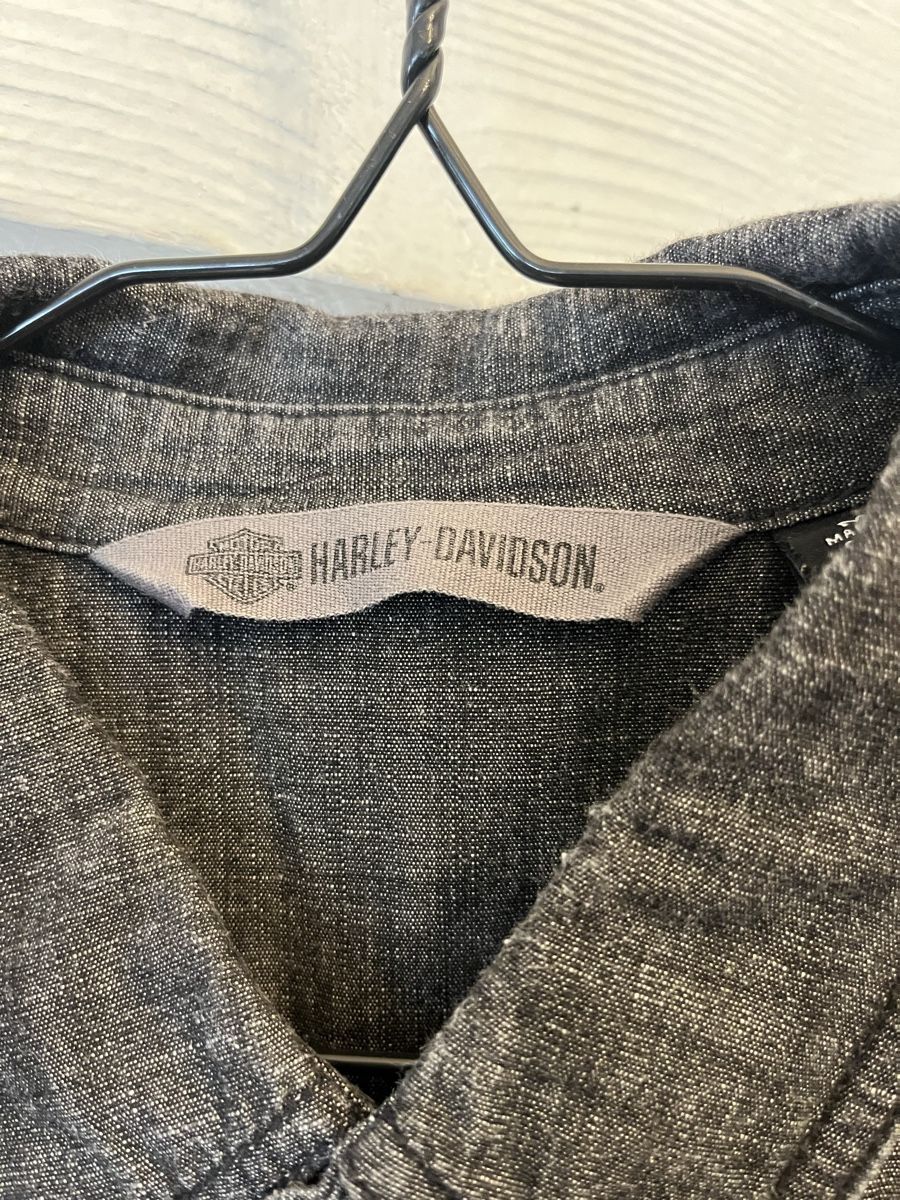 Harley-Davidson Camicie: Harley Davidson Hemd in Grösse M – Usato da Basel venduto da barracuda360 2