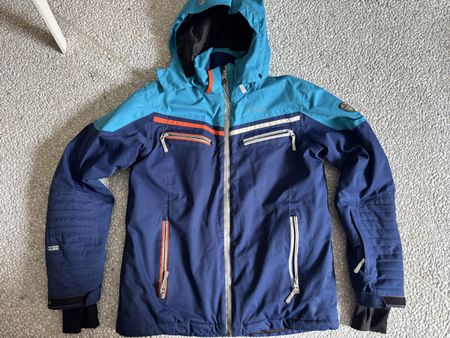 Ski Jacket ICEPEAK Age 13-14 Size 164 Blue Turquoise