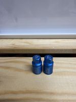Ventilkappen Posh blau 2 Stück guter Zustand