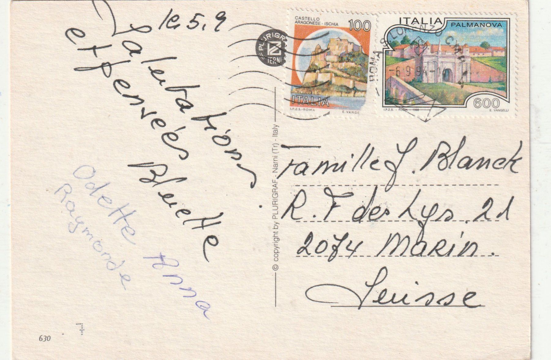 Cartes postales: Rom – D'occasion à Lumbrein par made02 1