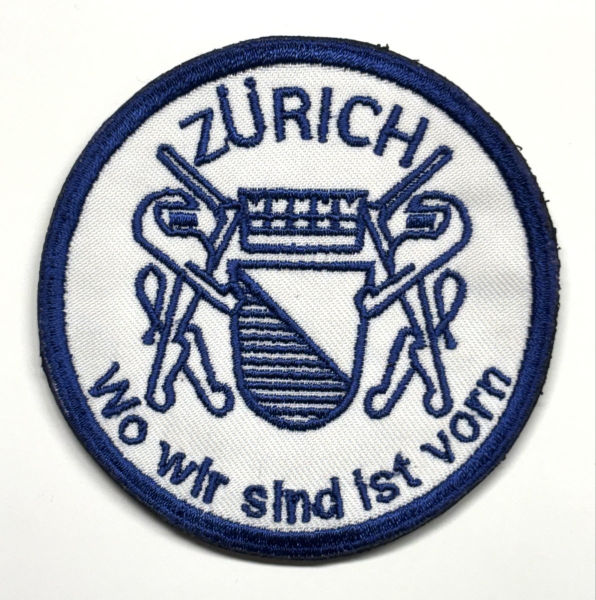Schweizer Armee Plaketten & Abzeichen: Patch Zürich Schweizer Armee KFOR – Gebraucht aus Riedikon von Rokh01