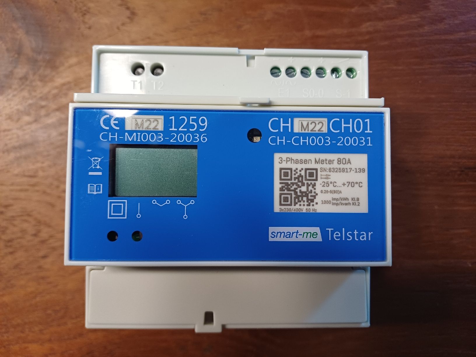 Mesurer: 3-Phasenzähler Telstar 80A – Neuf (Voir description) à Triengen par R.port96