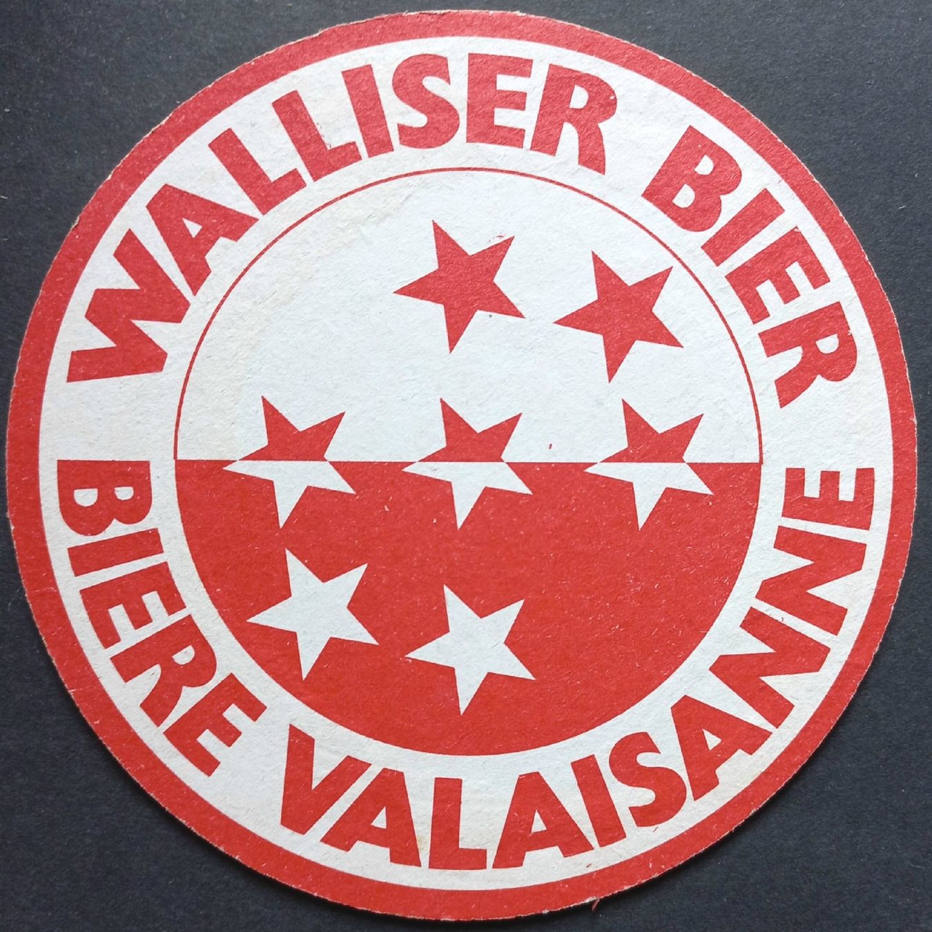 Sottobicchieri: Bierdeckel - Walliser Bier - CH – Usato da Niederuzwil venduto da lubimaja