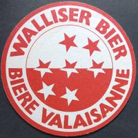 Bierdeckel - Walliser Bier - CH