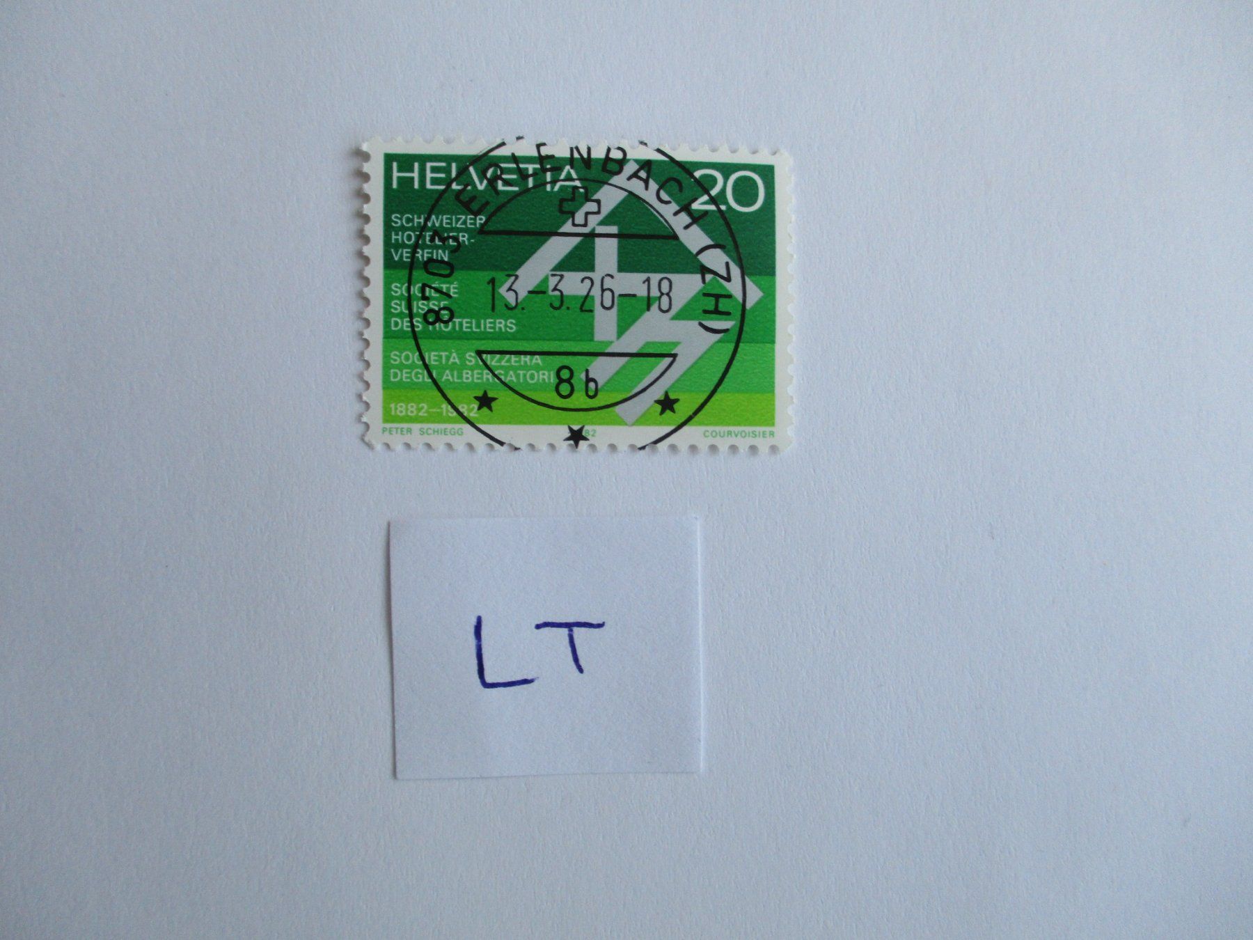 Tutti i francobolli: Voll Letzttagsstempel der Poststelle 8703 Erlenbach – Usato da Langnau b. Reiden venduto da Aktuell88