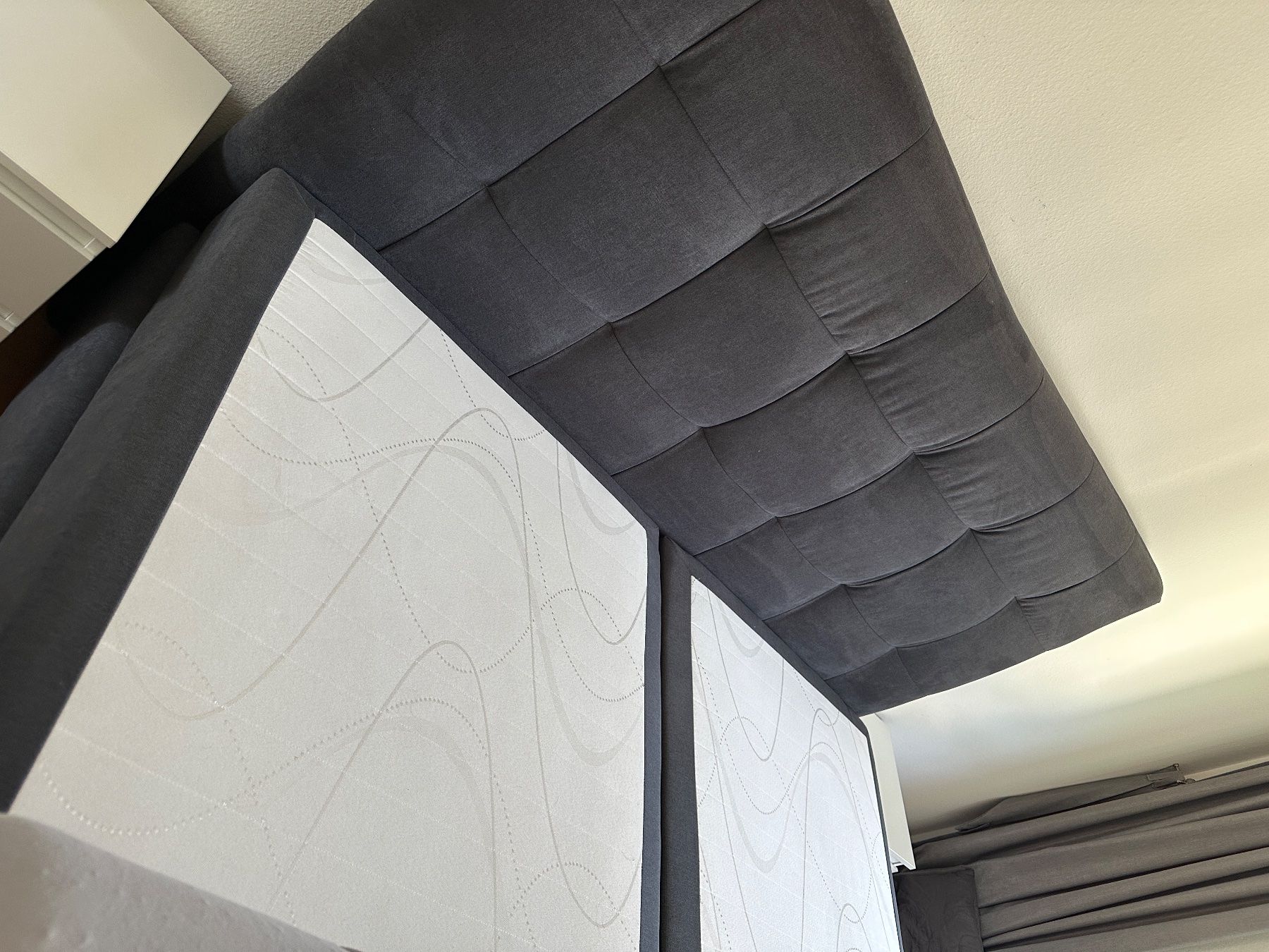 Lits: Boxspringbett anthrazit – D'occasion à Winterthur par fat_d6sb 5