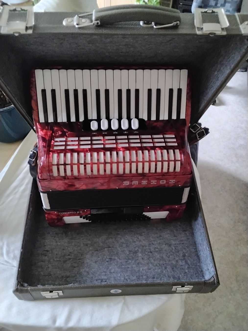 Musikinstrumente: Akkordeon HOHNER Concerto lll N – Gebraucht aus Oberkirch LU von De.Mac 9