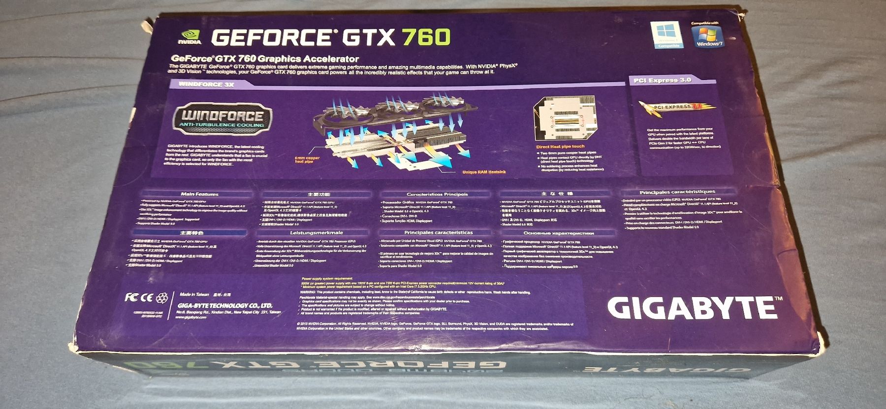 Nvidia Schede grafiche: Gigabyte GeForce GTX 760 2048MB – Usato da Oberdorf BL venduto da __Wolf__ 1