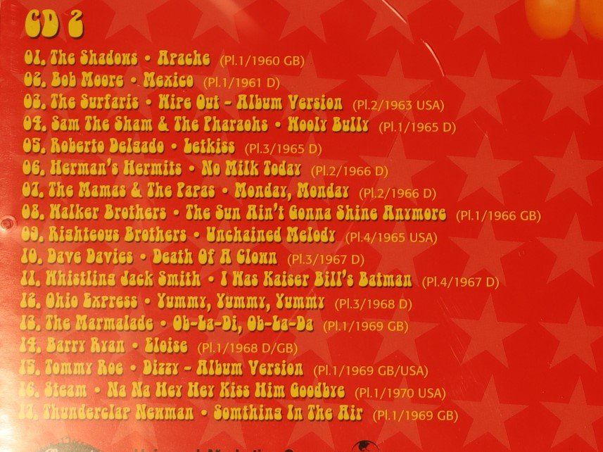 CD: The 60s – CD 2 – Usato da Luzern venduto da CONTENTI 3