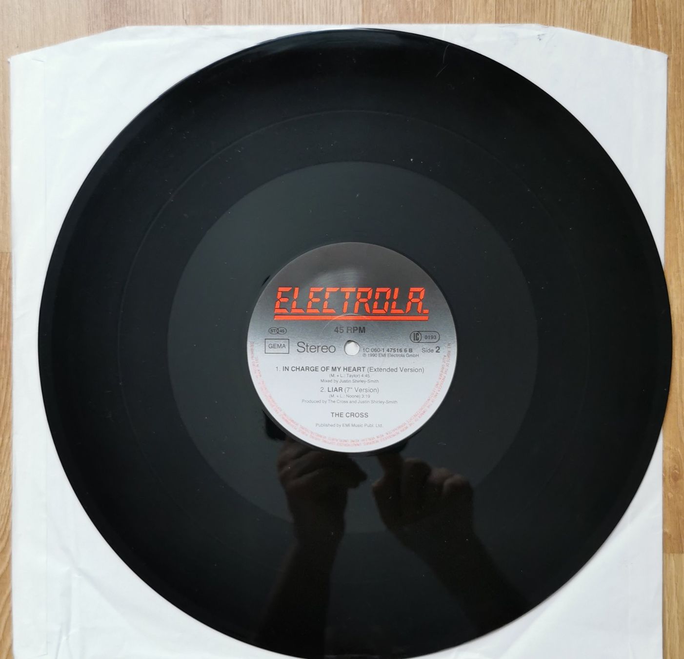 Dischi in vinile: The Cross - "Liar"  Vinyl Maxi-Single 1990 – Usato da Birsfelden venduto da dsc_f8gx 3