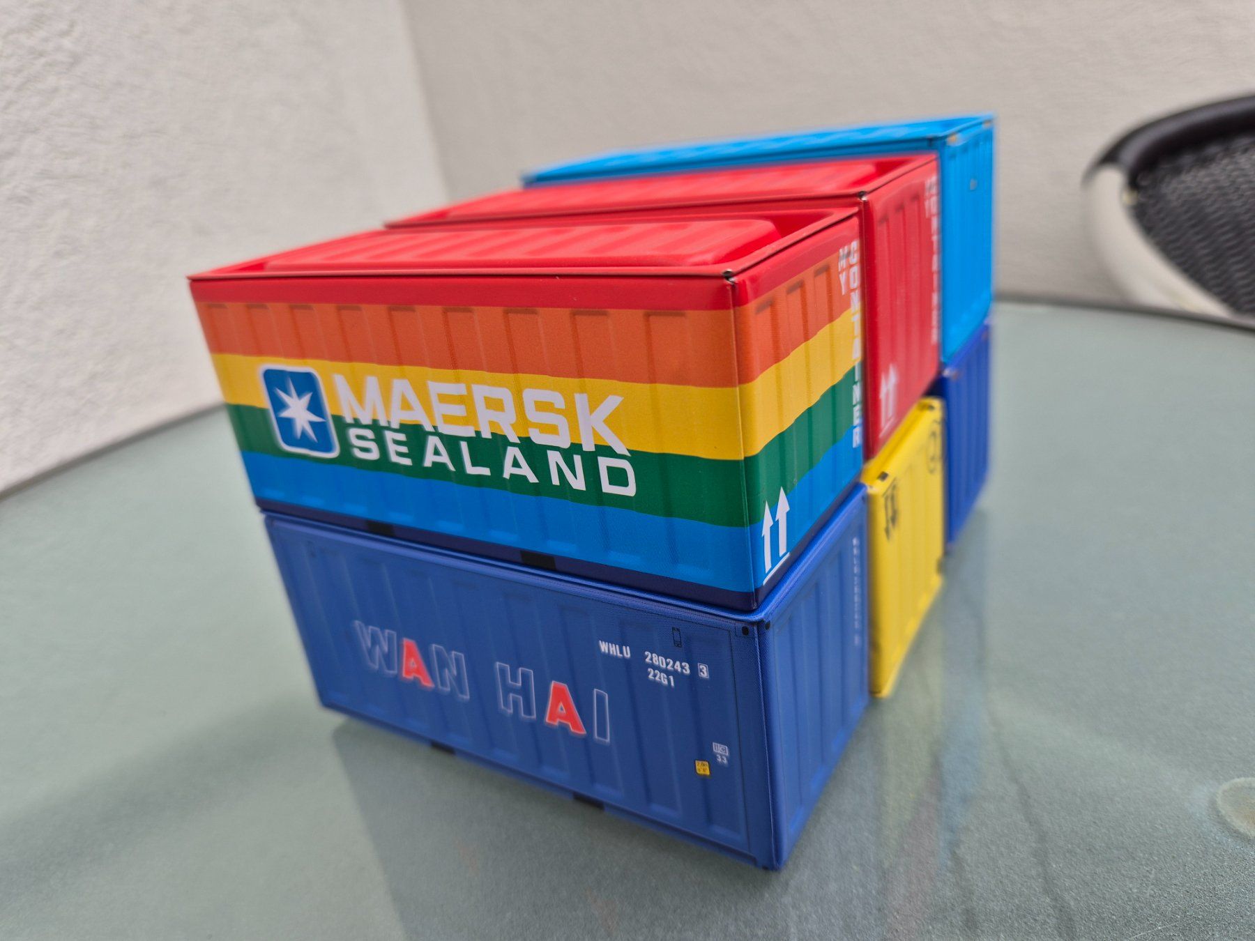 Kit di modellismo & Modellini statici: Container; Schiffcontainer Modellbau. – Usato da Oberbuchsiten venduto da laffite54 6