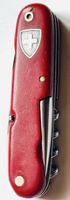 Wengerinox-Wenger-Sackmesser, mit Schweizerkreuz, 82 mm, rot