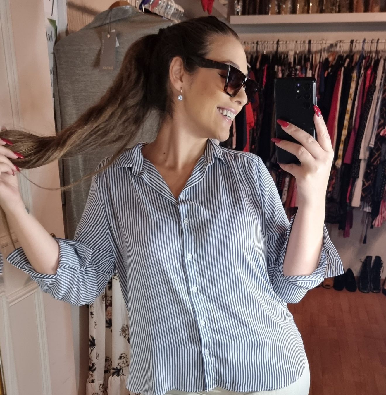 H&M Camicette: 🌺Bluse Größe 38🌺Oversize🌺 – Usato da Wald ZH venduto da CapLux