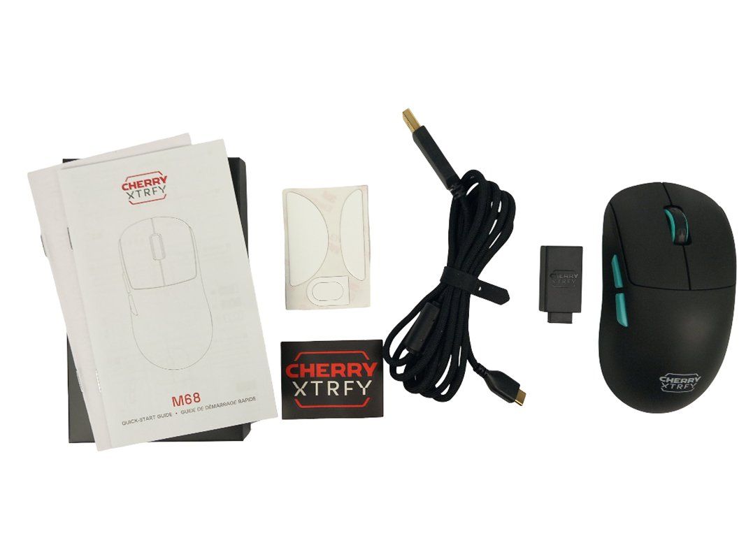 Mouse: CHERRY xtrfy M68 Wireless Black Maus – Usato da Hünenberg venduto da Restwert_Zug 8