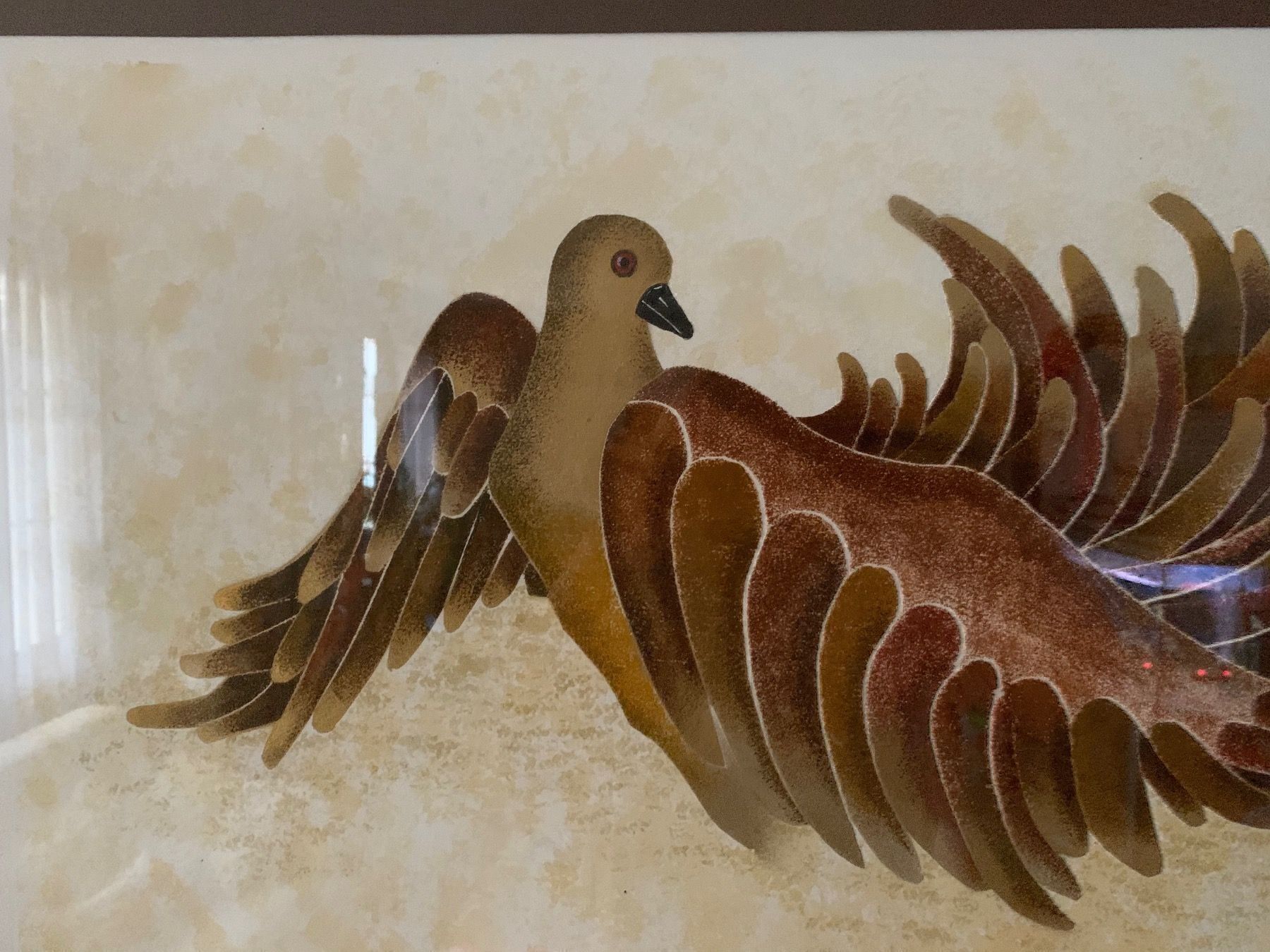Dipinti: Bild "Vogeltanz" von G.Monte 1998 – Usato da Regensdorf venduto da Spyke55 2