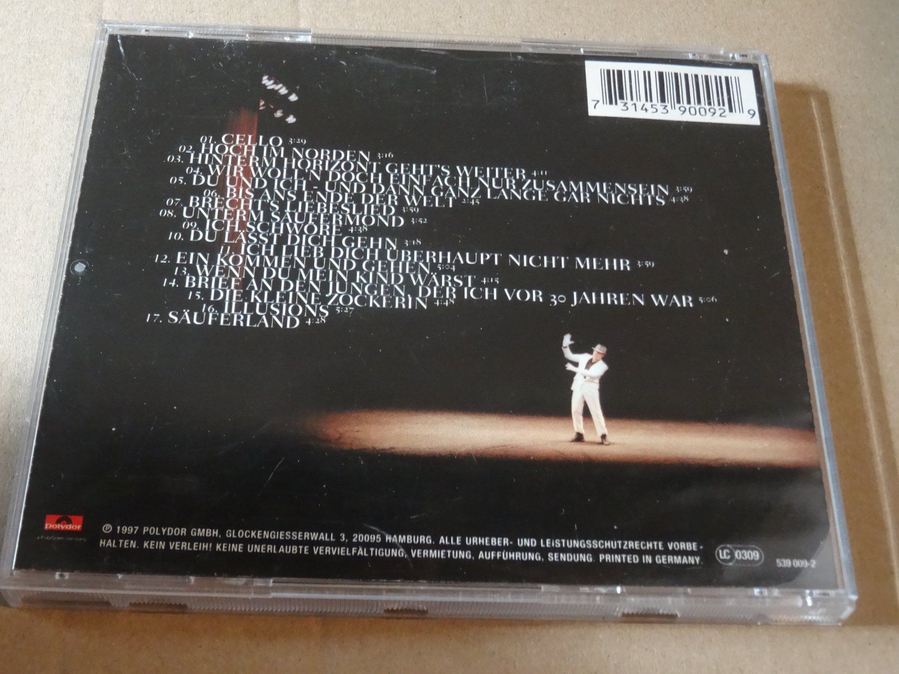 CDs: CD Udo Lindenberg Belcanto – Gebraucht aus Olten von Disc-Ausverkauf 1