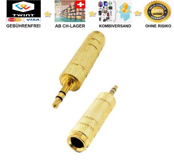 Goobay ® Audio Adapter Klinke 3,5mm stereo Stecker auf 2,5mm stereo Klinke Buchs