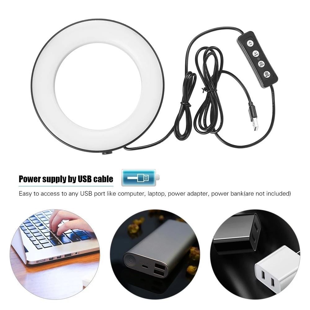 Lampade: 6 Zoll Desktop Mini LED Ringlicht – Nuovo e nell'imballaggio originale da Malans GR venduto da BUYBEST-Schweiz 3