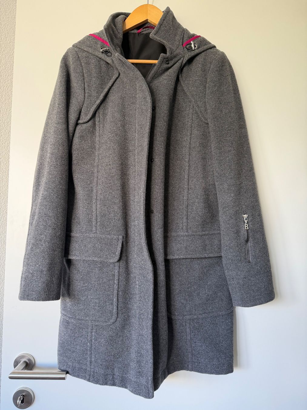 Bogner Mäntel: Bogner Fire+Ice Wollmantel Grau – Gebraucht aus Buchs SG von VintageHomeCH