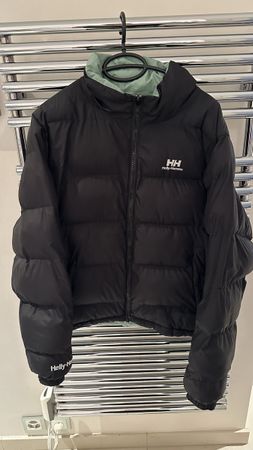 Helly Hansen Wendejacke grün schwarz Grösse L