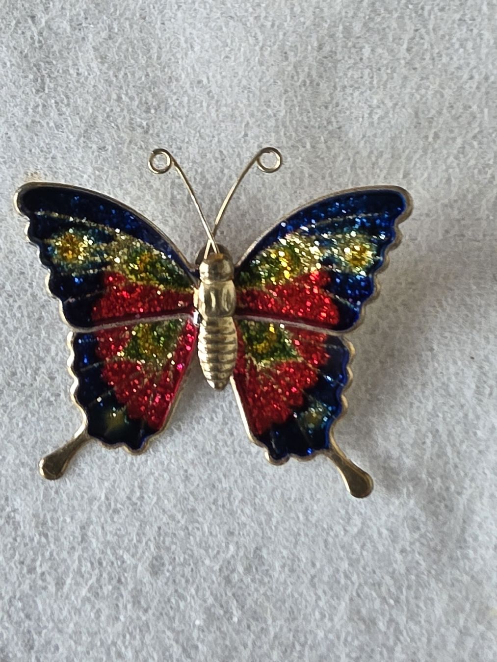 Spille & Fermagli: Sparkling Butterfly Brooch. – Nuovo (secondo la descrizione) da Hinwil venduto da Ehretstock8