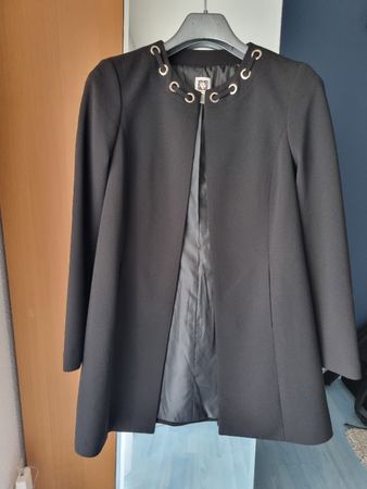 Women's blazer, black & long, size S