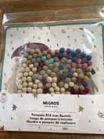 Pompom Bild zum Basteln, neu und original verpackt 