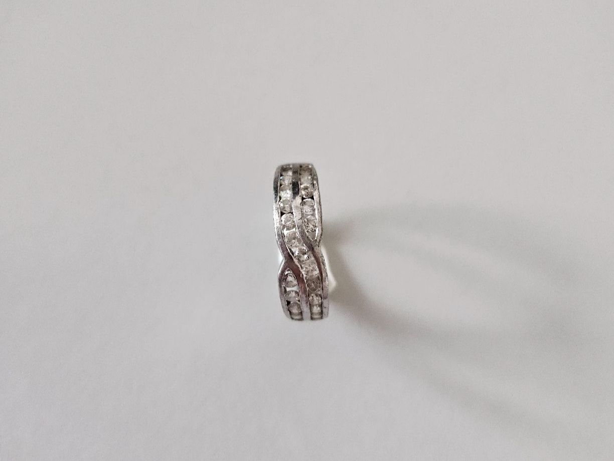 Anelli: Silberring 925 mit Zirkonia, Grösse 50 – Usato da Urdorf venduto da Colina 6
