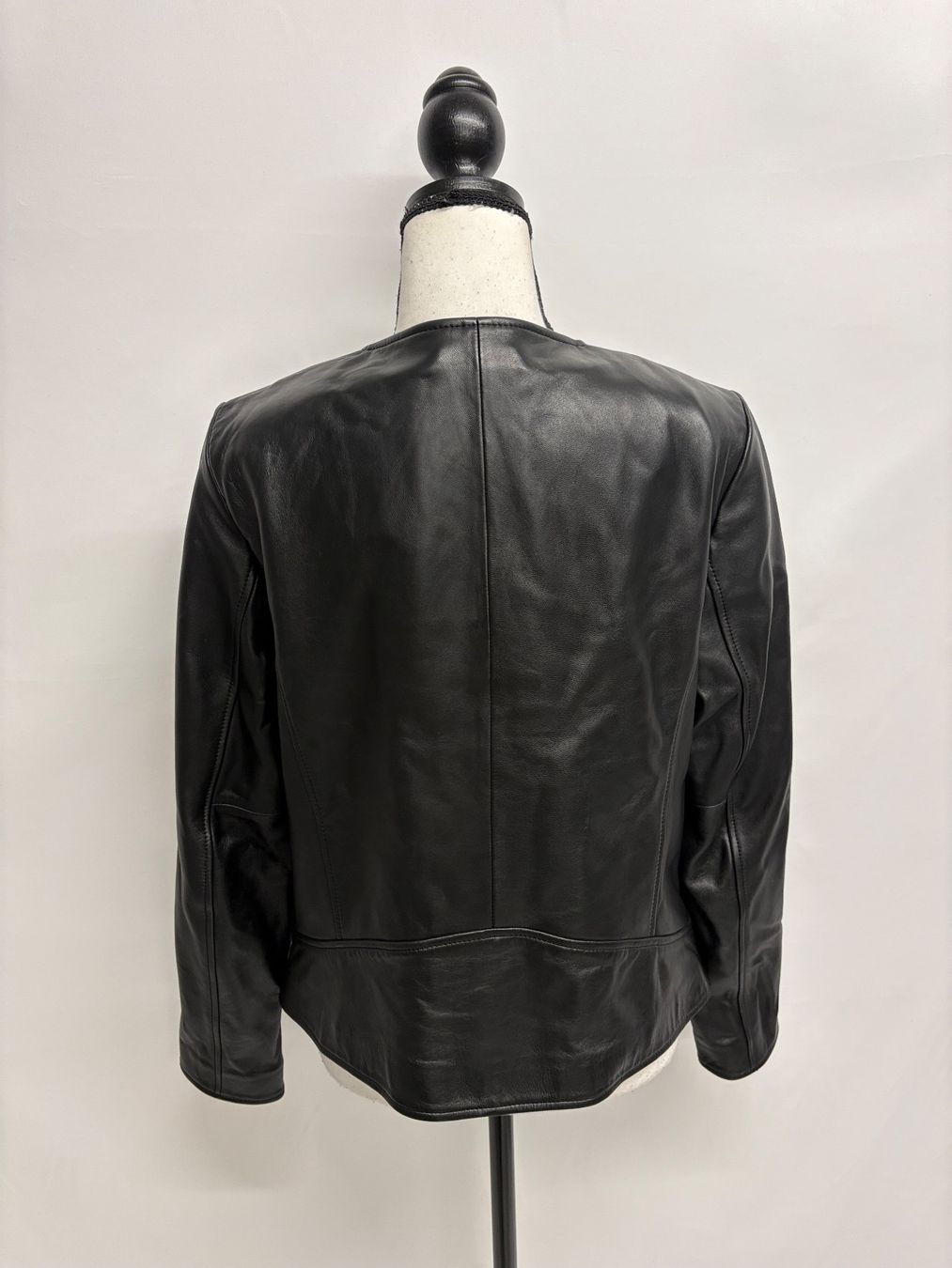 Max Mara Jacken: Weekend Max Mara Lederjacke Gr. 40 schwarz Lammnappa – Neu (gemäss Beschreibung) aus Regensdorf von secondchancefashion 5