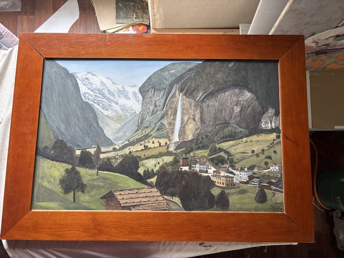 Dipinti: Technique mixte début XXème – Usato da Sion venduto da pasadena1914 1
