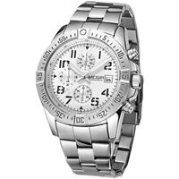 ⌚ Herrenuhr Business Quarzuhr Elegant Silber Edelstahl NEU